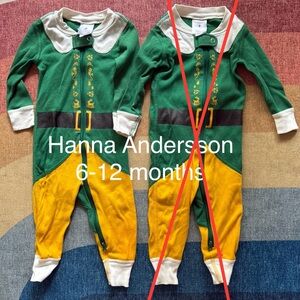 Hanna Andersson Baby Elf Movie Night Night Sleeper (only one left)